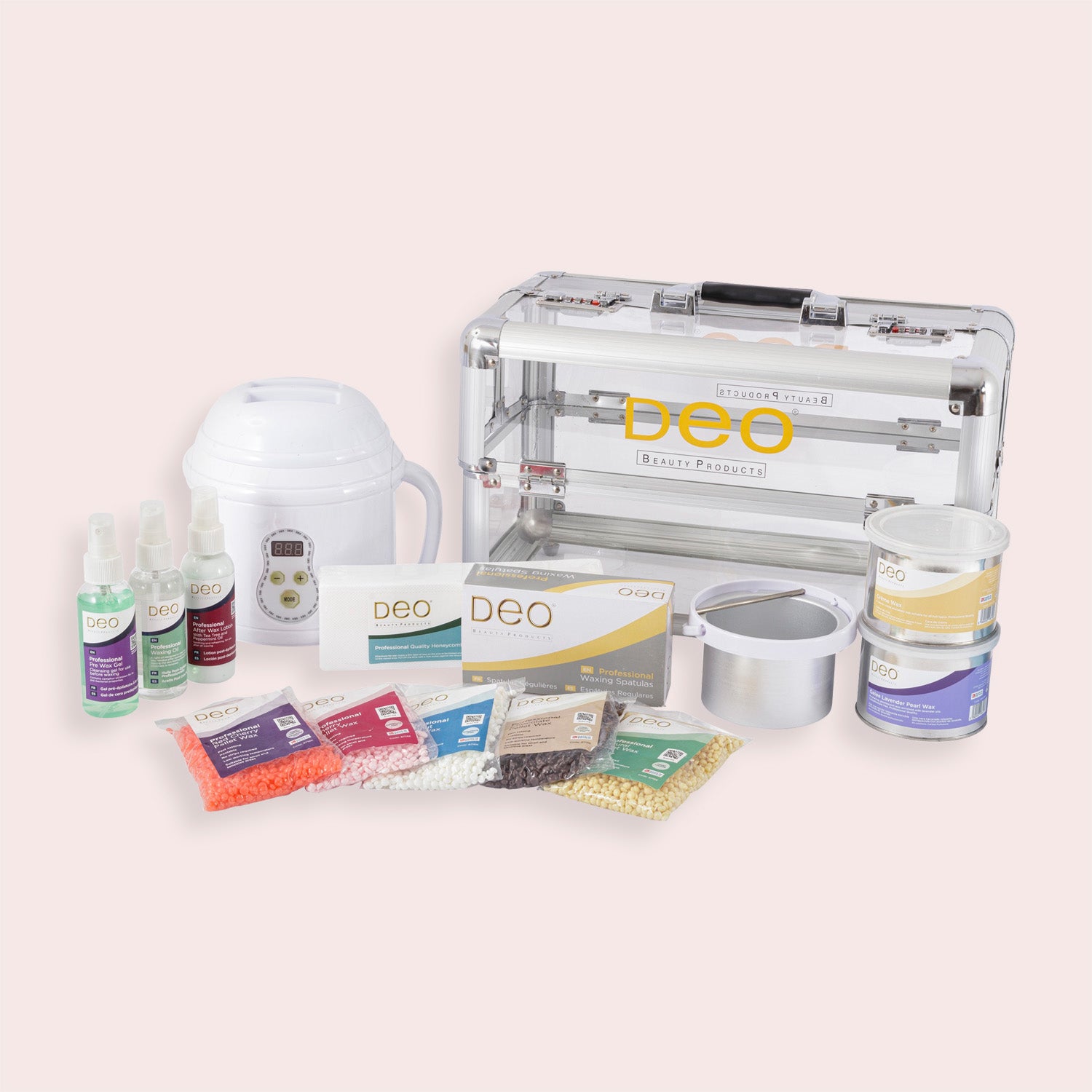 Deo Promotional Waxing Kit - 19 Pieces