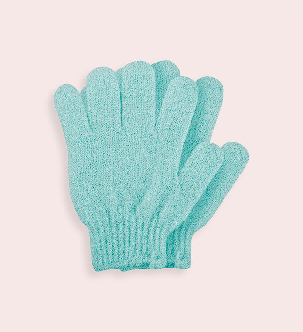 Deo Blue Exfoliating Gloves