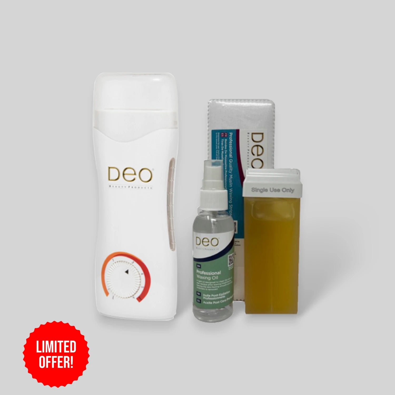 Deo Roller Waxing Kit