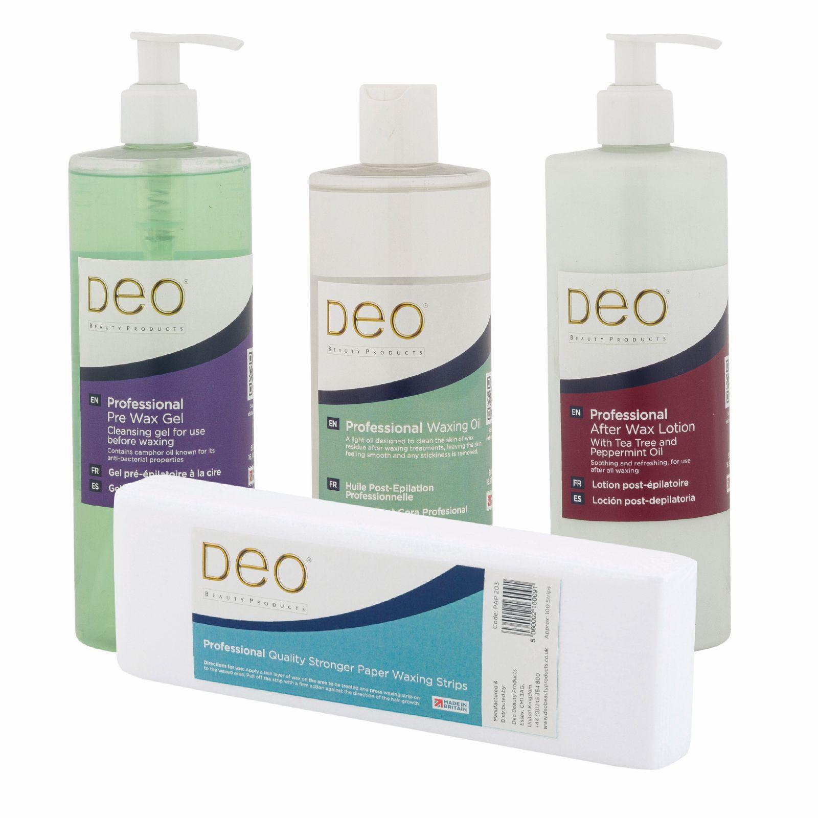 Deo 14oz Waxing Kit